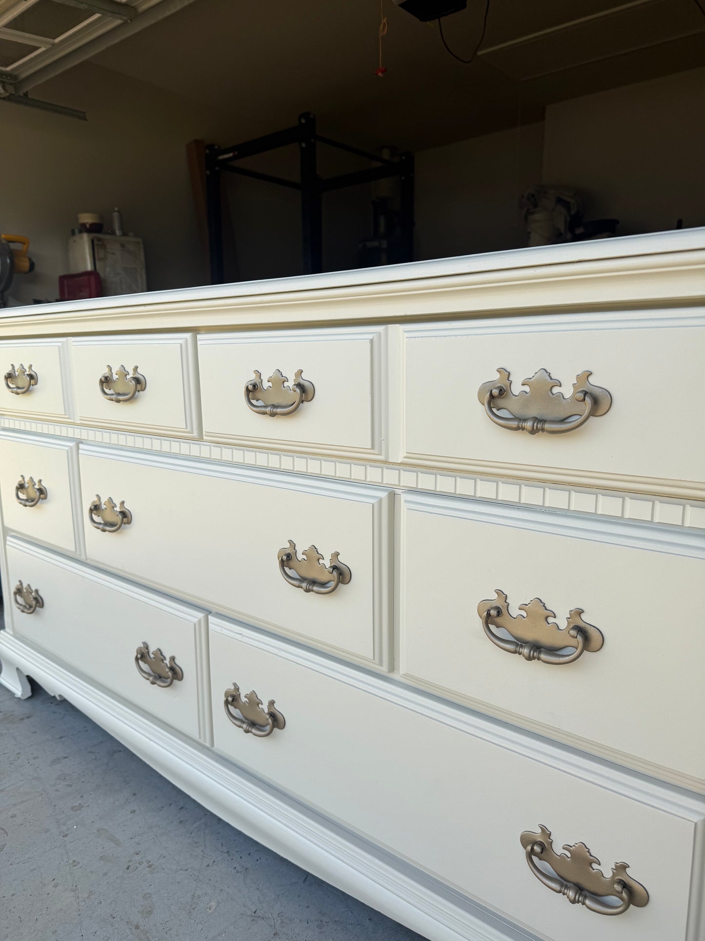 White 7-Drawer Dresser