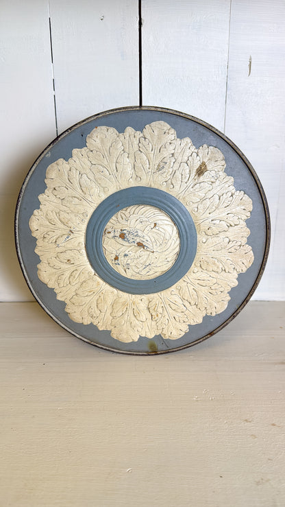 Vintage Blue Tin
