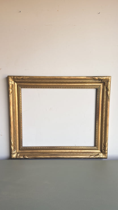 Old Gold Wooden Frame
