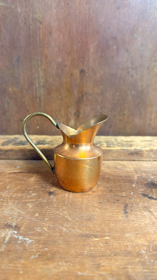 Mini Copper Pitcher