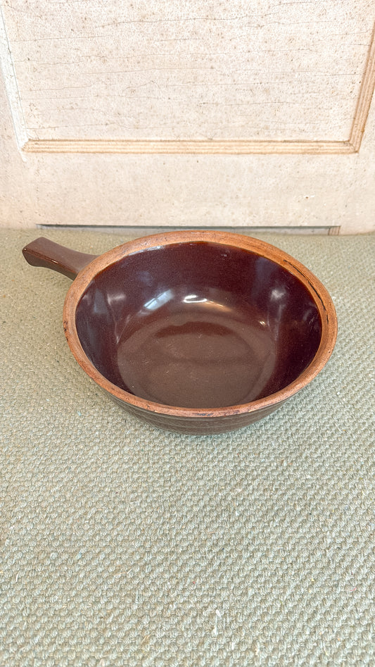 Hull Pottery Handled Stoneware Pot