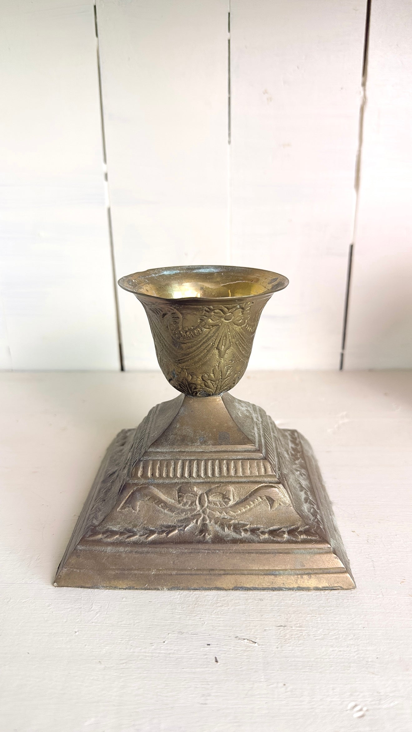 4.75" Tall Brass Candlestick