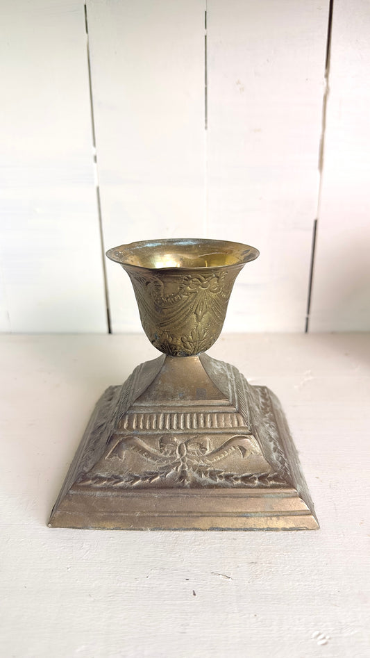 4.75" Tall Brass Candlestick