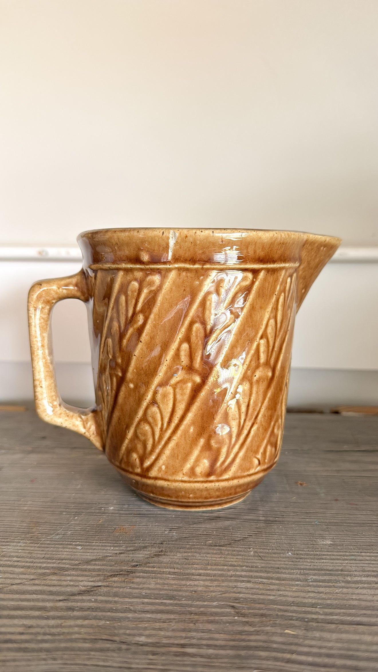 Vintage USA Pottery Pitcher
