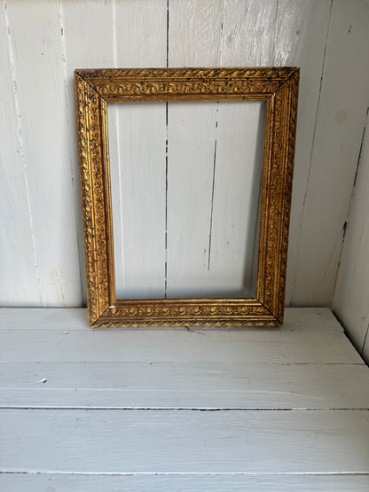 Old Gold Wooden Frame