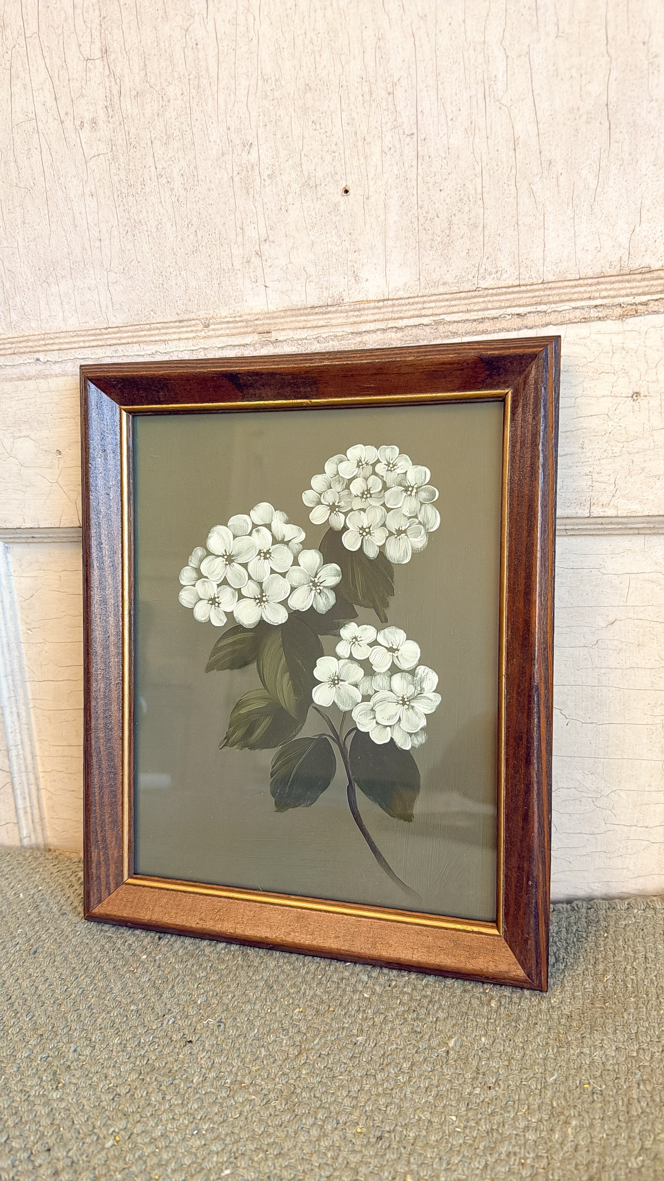 Hydrangea Stem Print