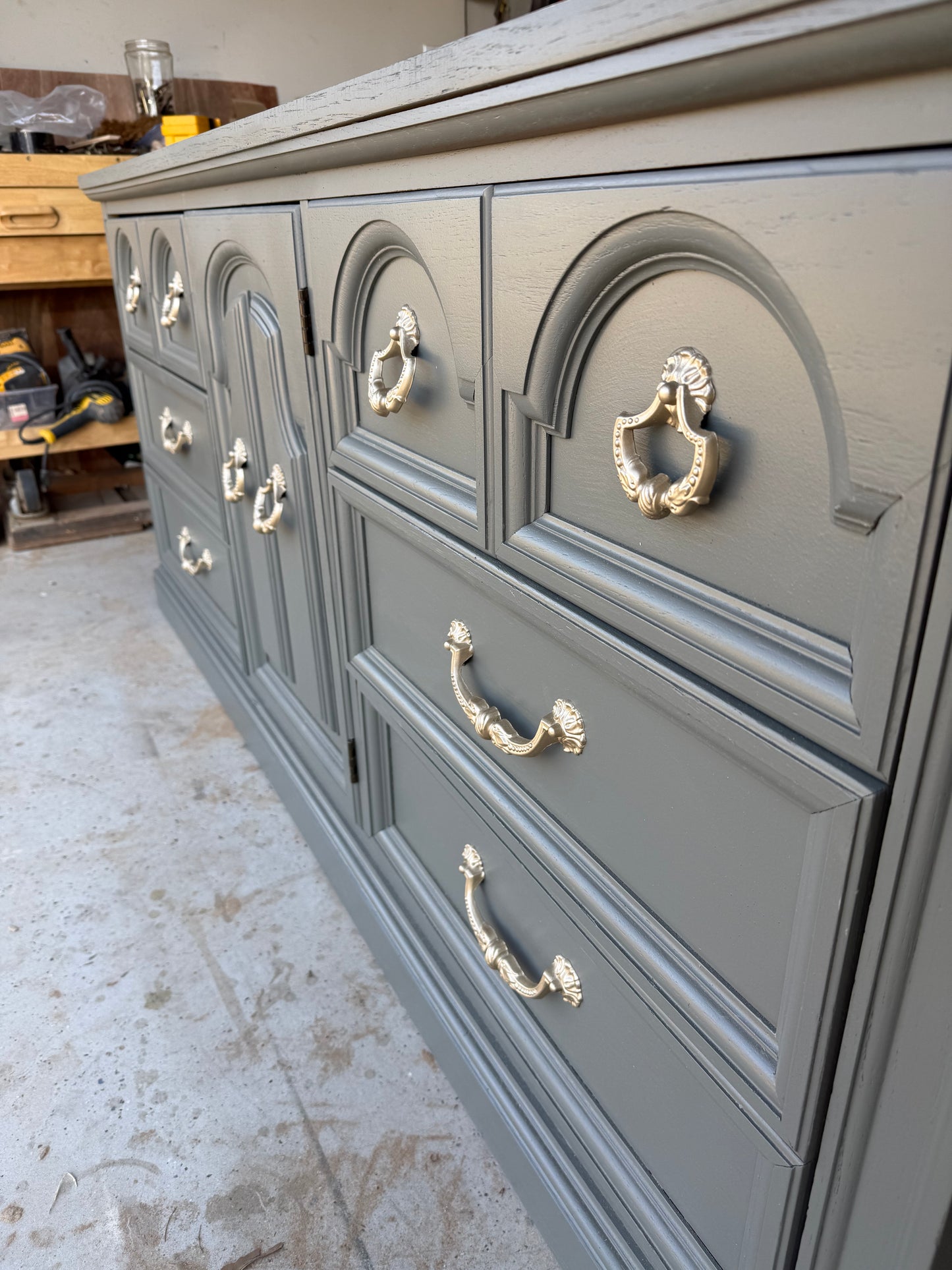 70” Solid Wood Dresser