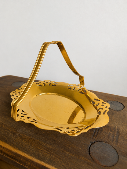 Gold Trinket Handled Holder