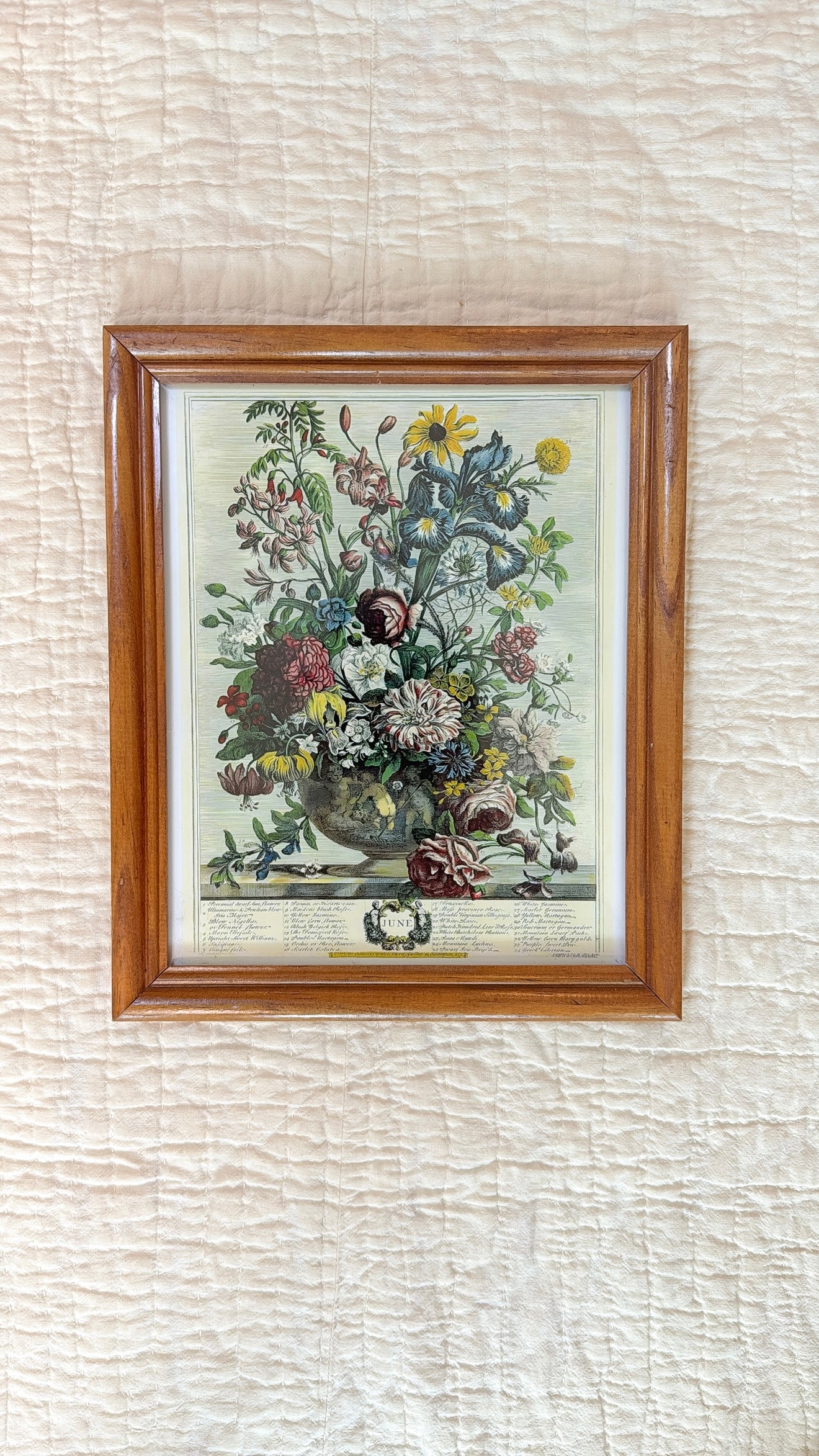 June Floral Print
