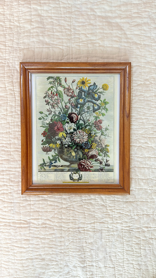 June Floral Print