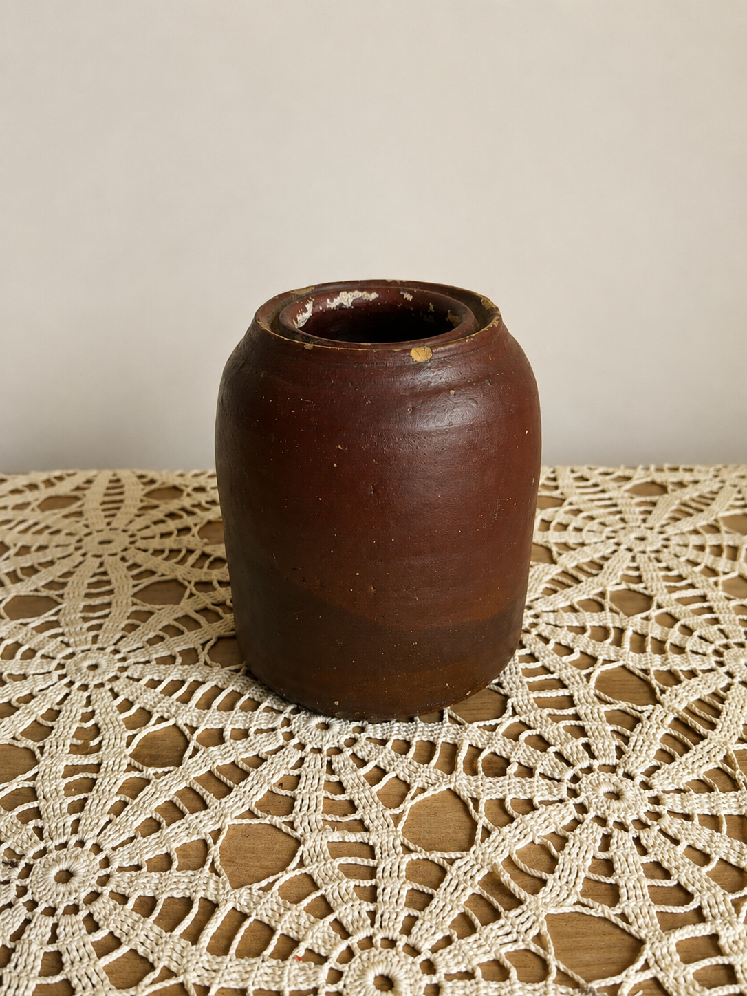 Brown Crock