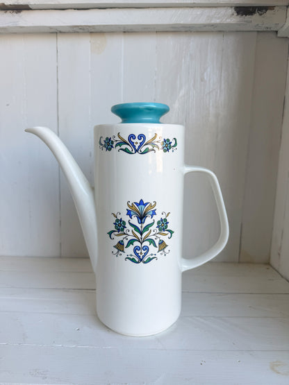 10” Tall Ironstone J&G Meakin Coffee Pot