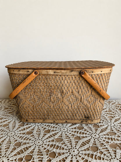 Vintage Picnic Basket
