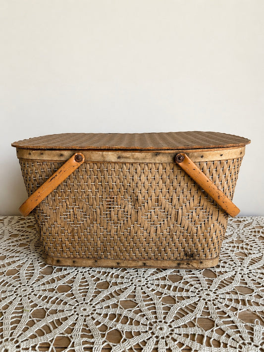 Vintage Picnic Basket