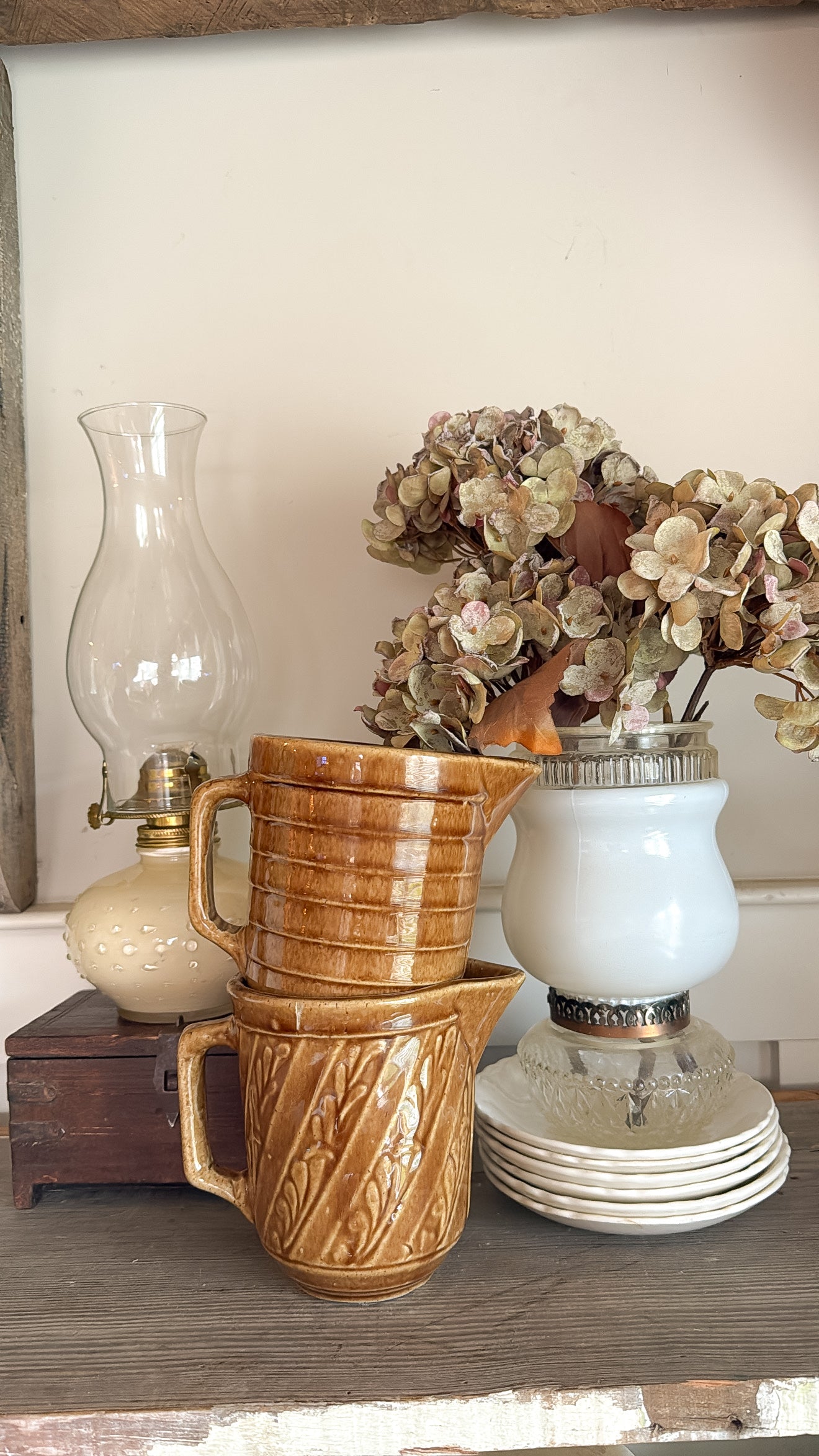 Vintage USA Pottery Pitcher