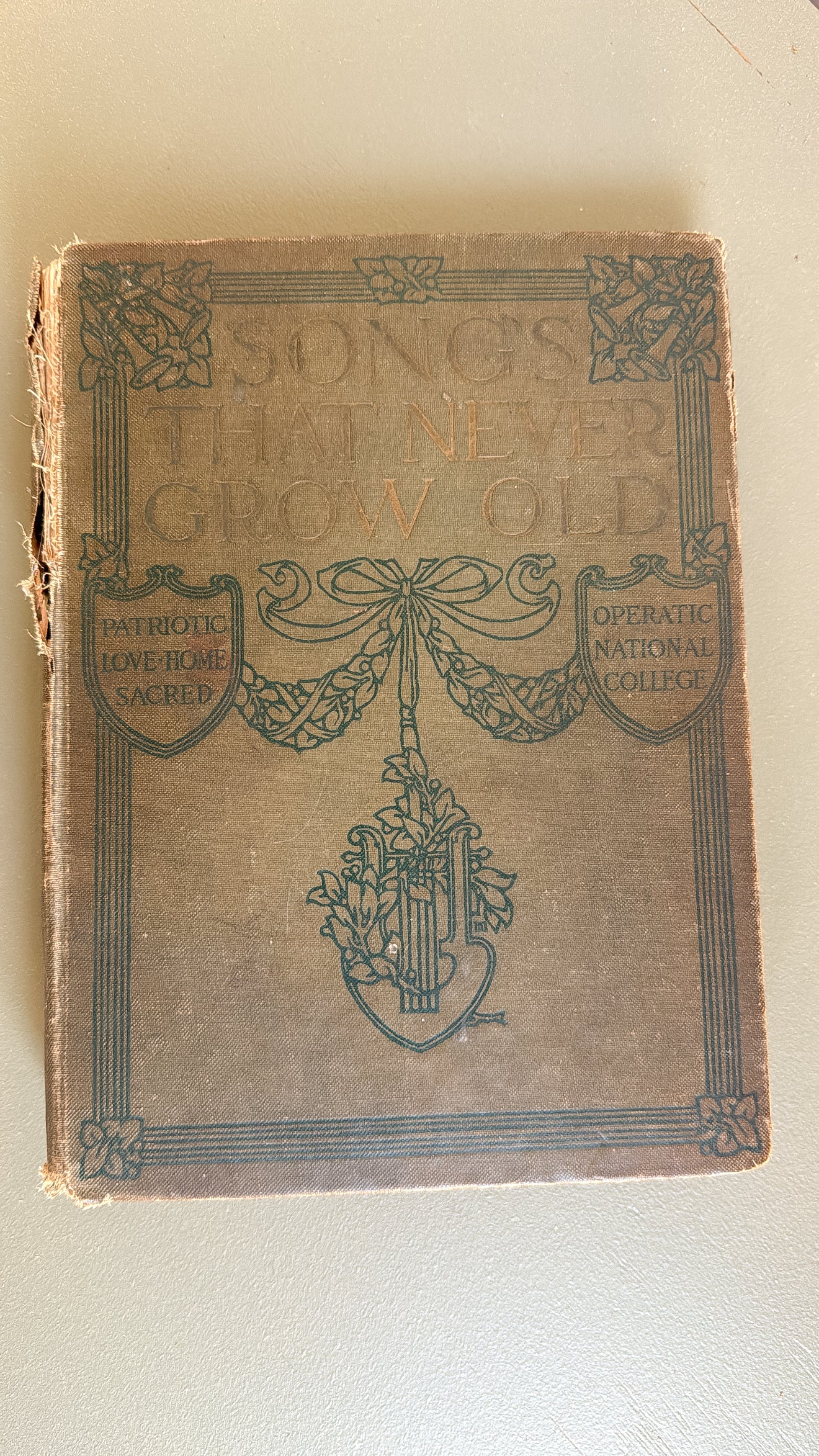 Old Hymnal Book