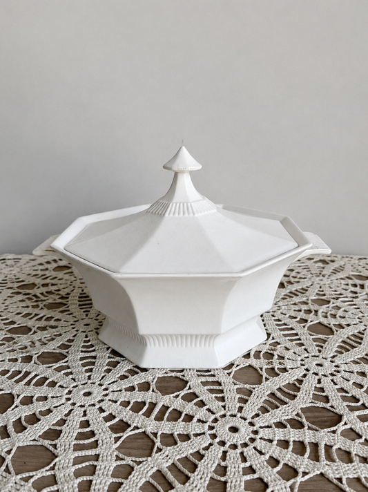 Octagonal Ironstone Tureen