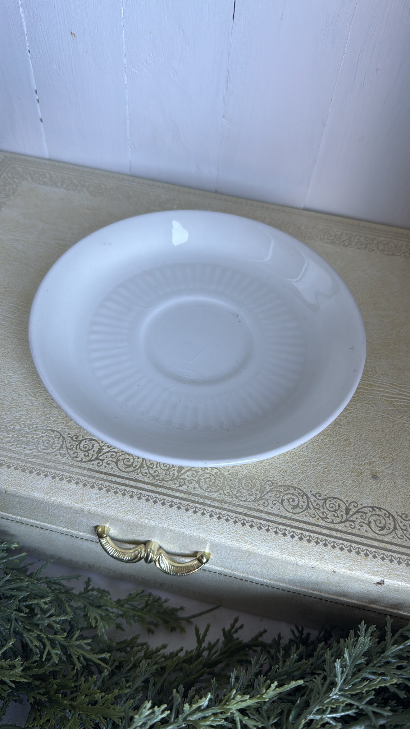 ‘ADAMS’ Empress Ironstone Saucer