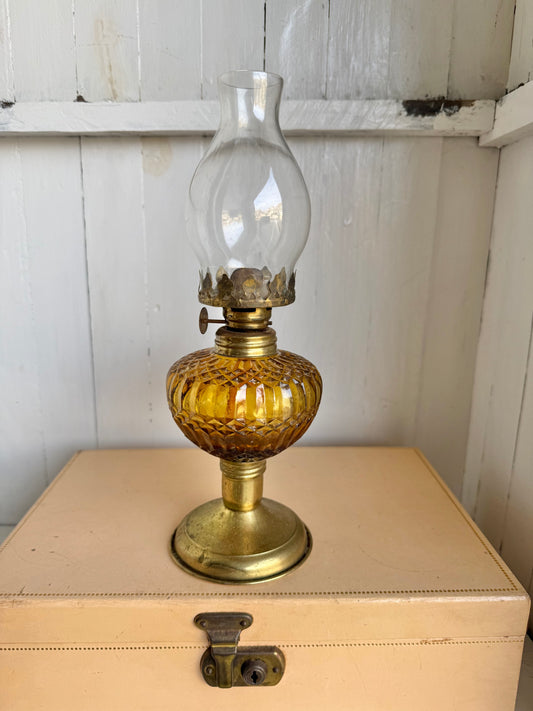 Amber Oil Lamp