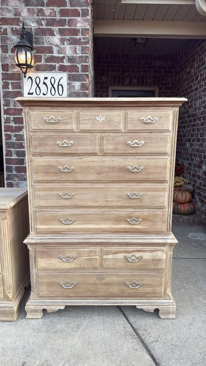 Bleached Dresser & Chest of Drawers