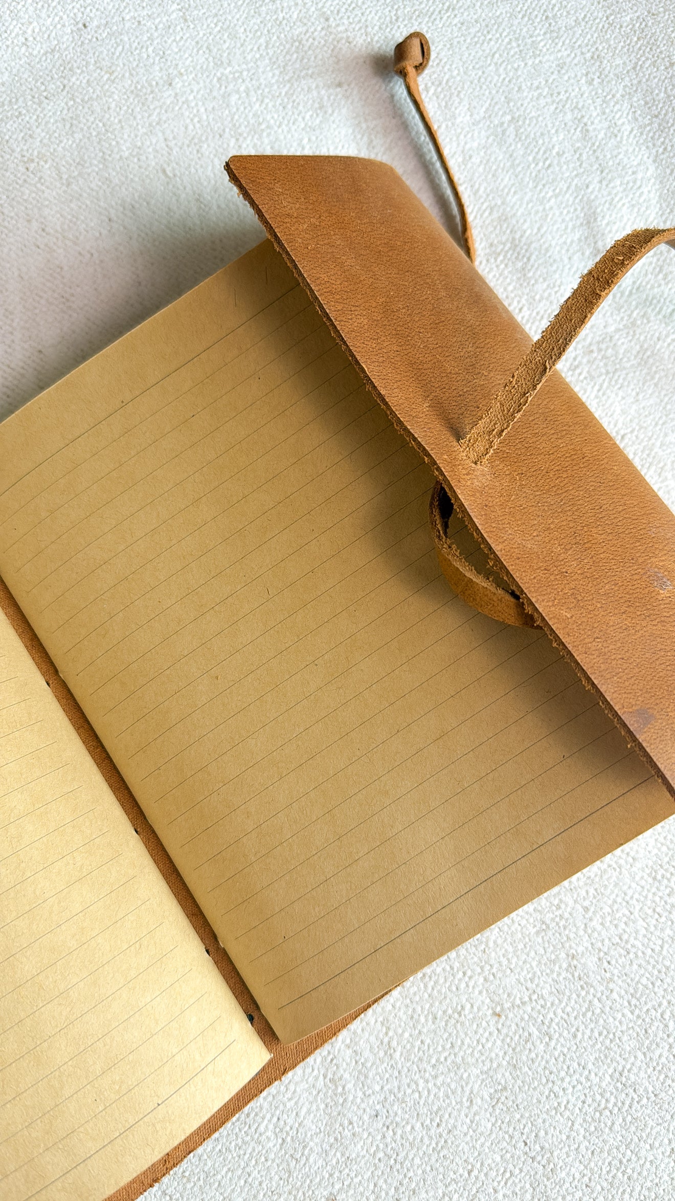 Vintage Leather-Bound Notebook