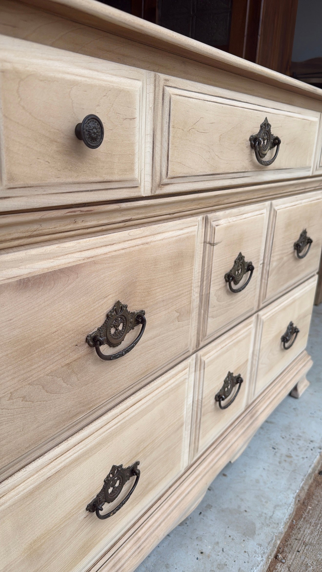 Bleached 3-Drawer Dresser