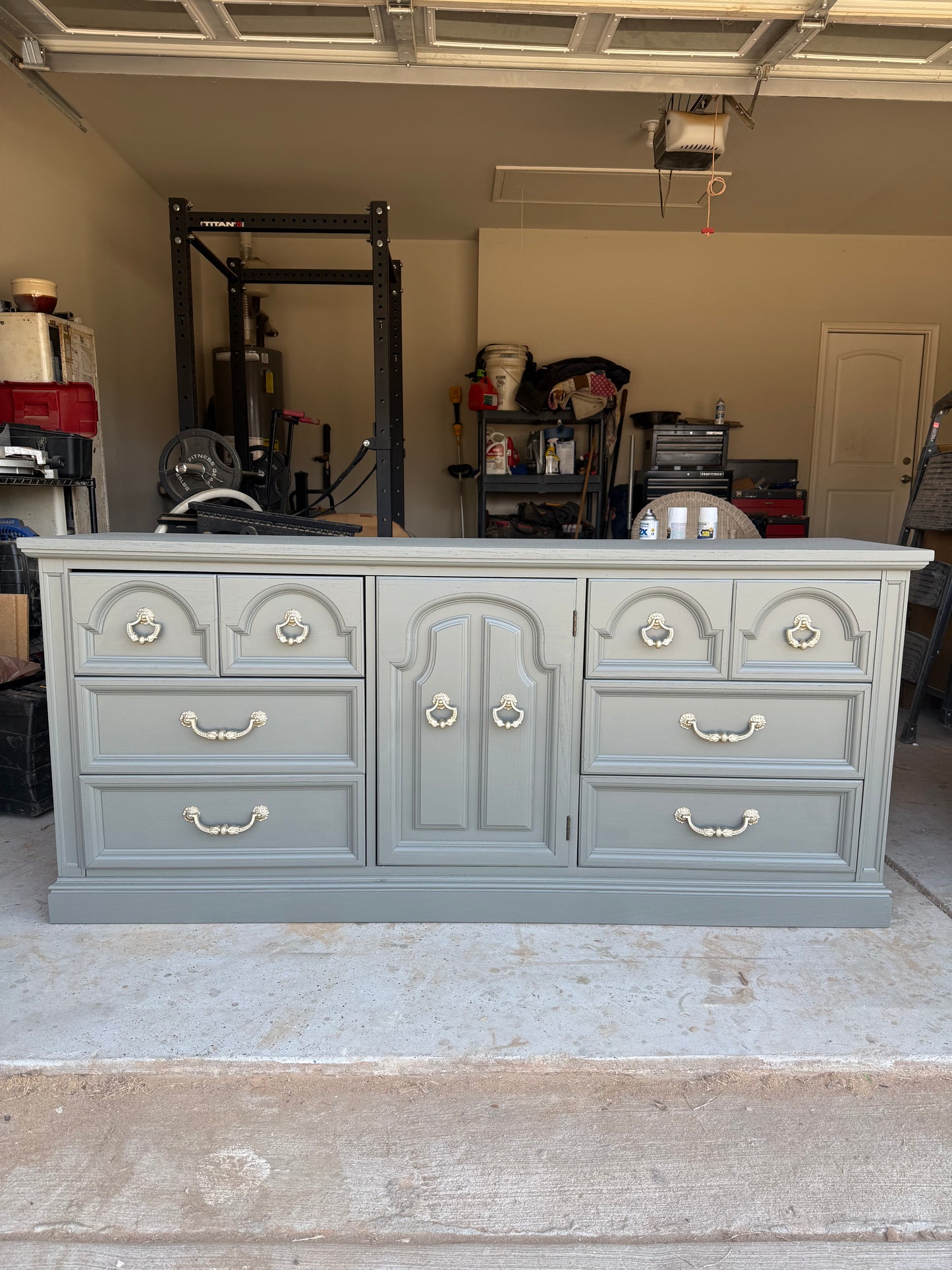 70” Solid Wood Dresser