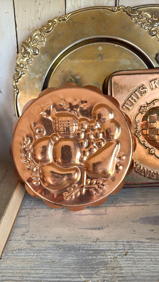Fruit Copper Mold