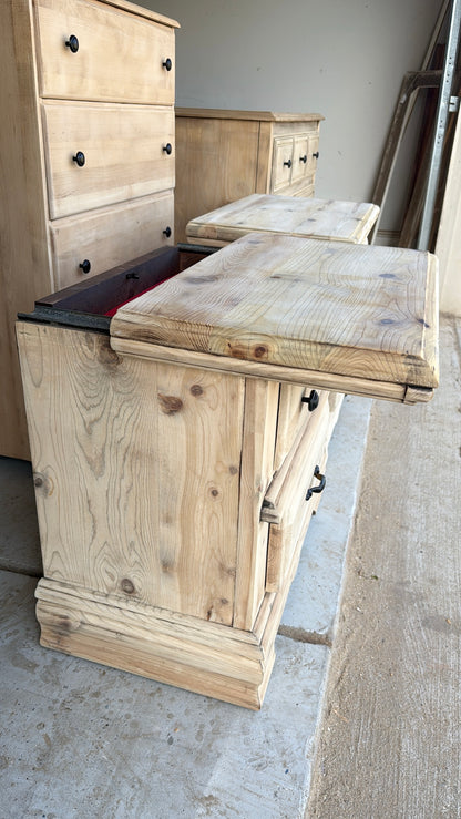 Pair of Bleached Nightstands