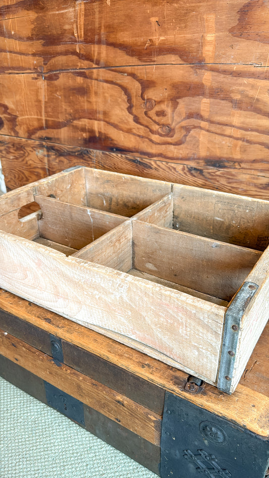 Four Section Wood Crate