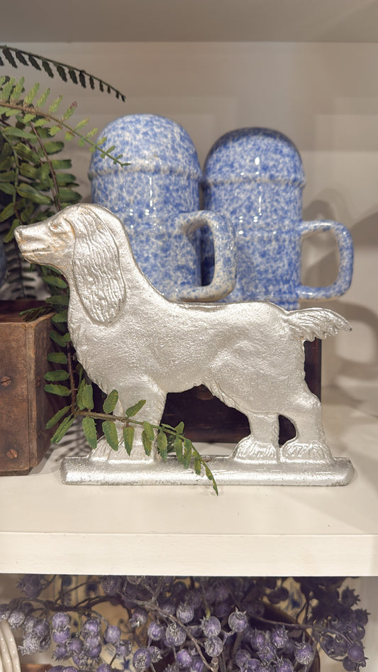 Vintage Cast Aluminum Cocker Spaniel