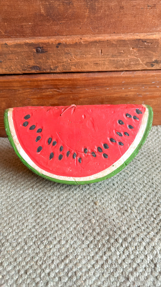 Vintage Large Watermelon Candle