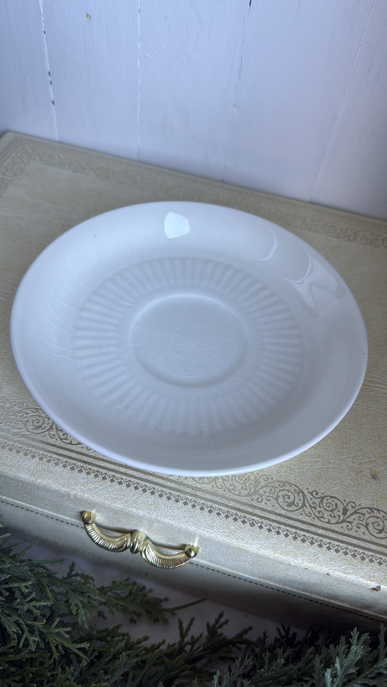 ‘ADAMS’ Empress Ironstone Saucer