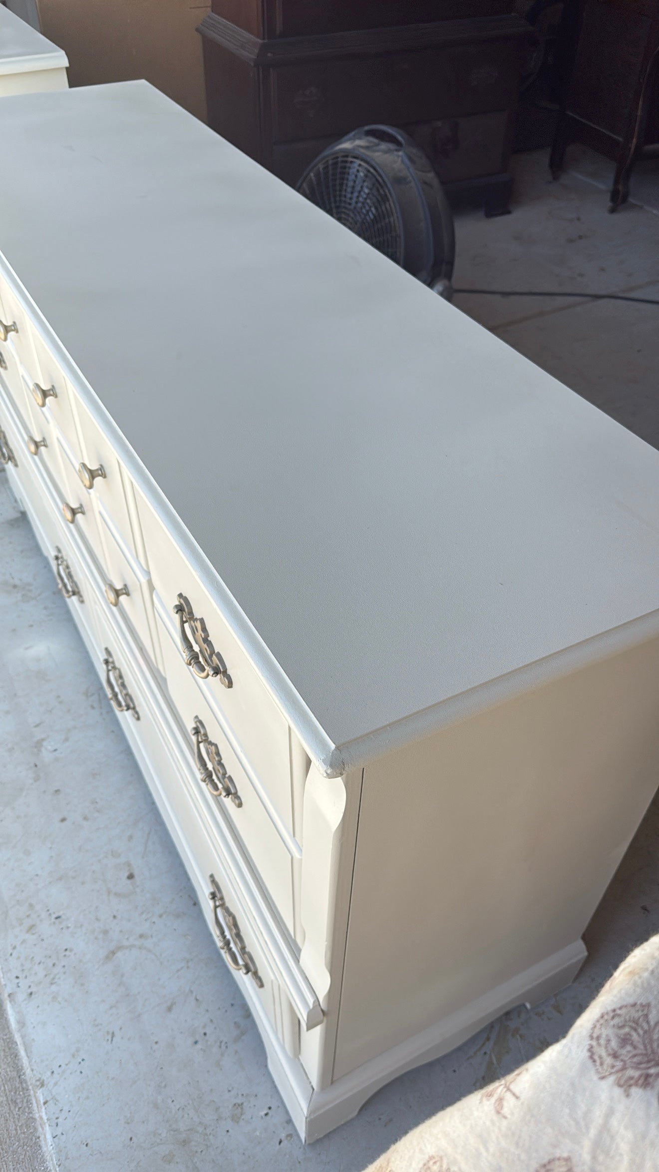 Taupe 8-Drawer Dresser