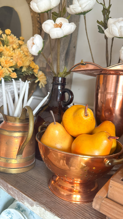 Small Copper Colander