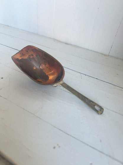 Vtg. Copper Scoop