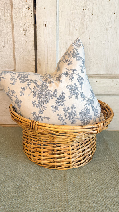 Wicker Round Basket