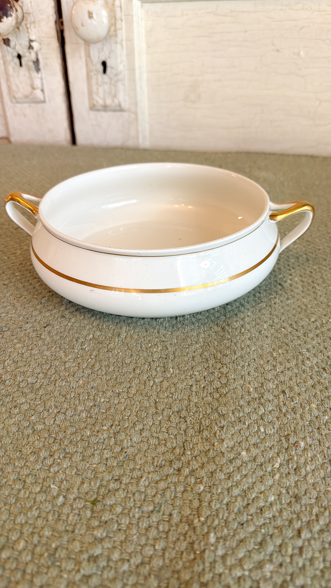 Ironstone Gold Rim Tureen