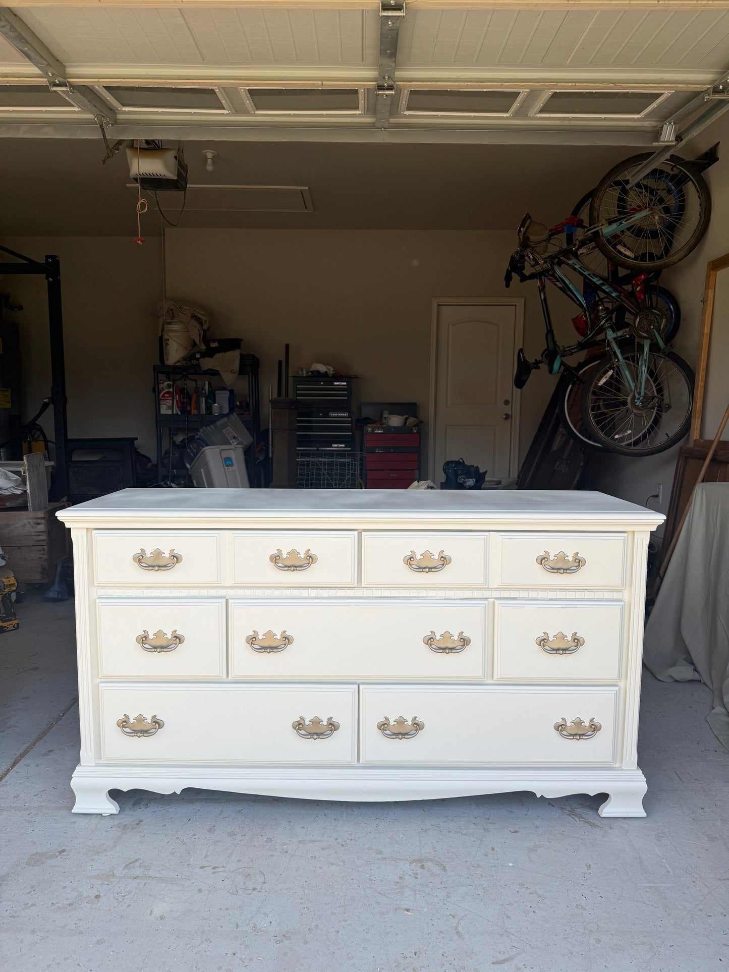 White 7-Drawer Dresser