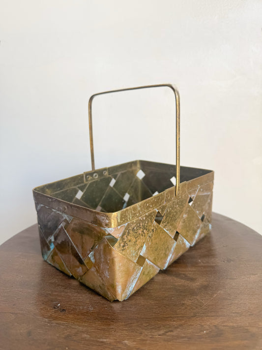 Brass Basket