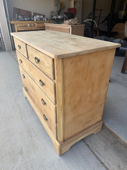 Bleached 5-Drawer Dresser