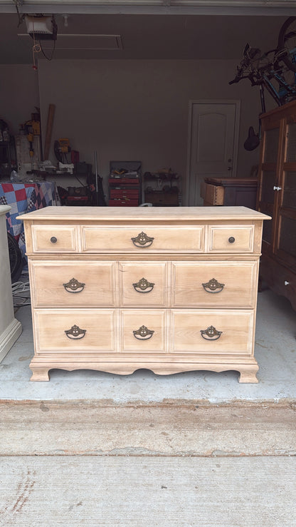 Bleached 3-Drawer Dresser