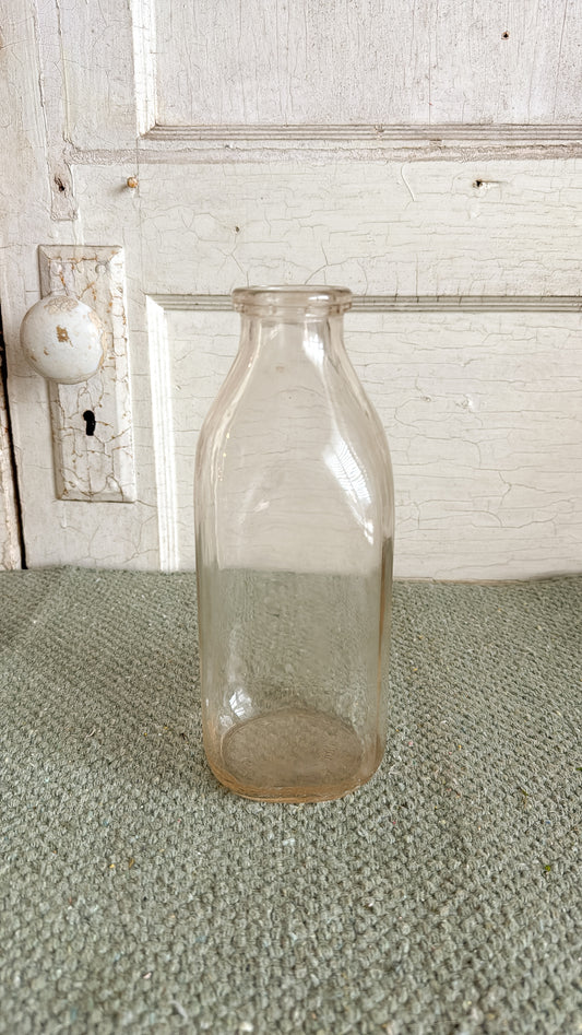 Quart Glass Milk Bottle