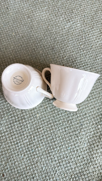 Wedgwood Queen's Plain Footed Coffee Mug