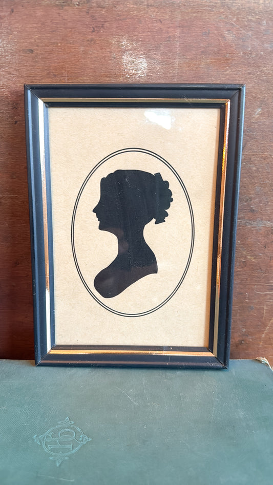 Vintage Woman Silhouette