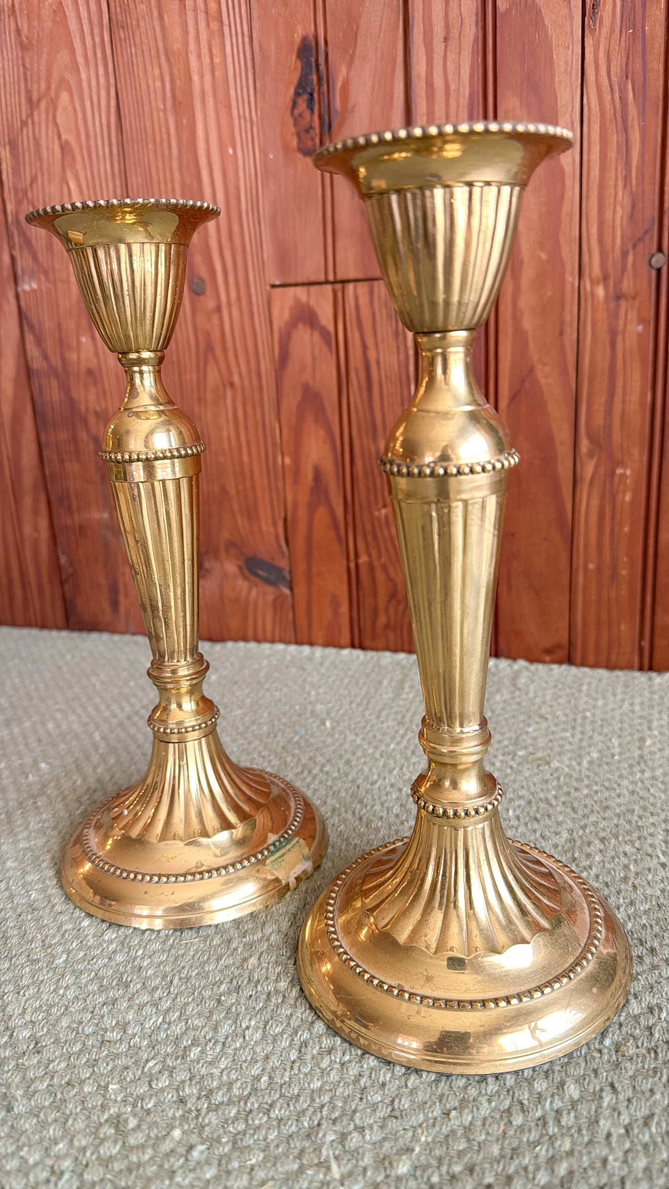 Pair of Brass Candlesticks