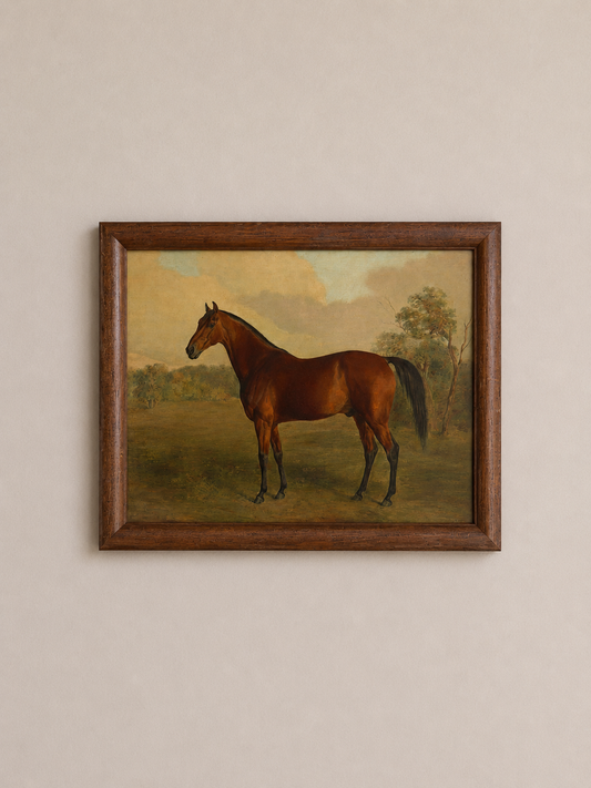 Vintage Horse Print