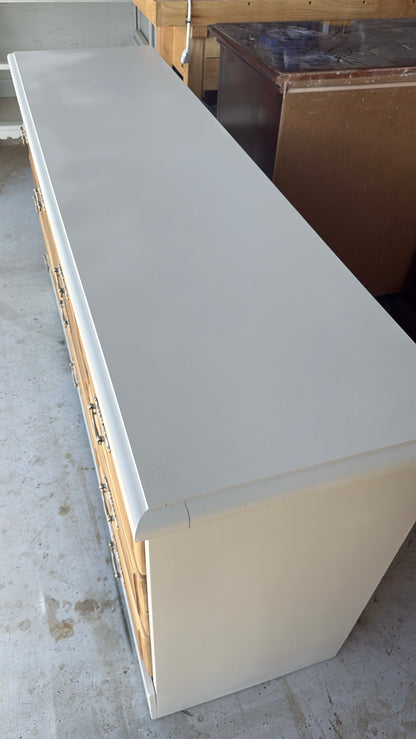 Bleach & Taupe Dresser