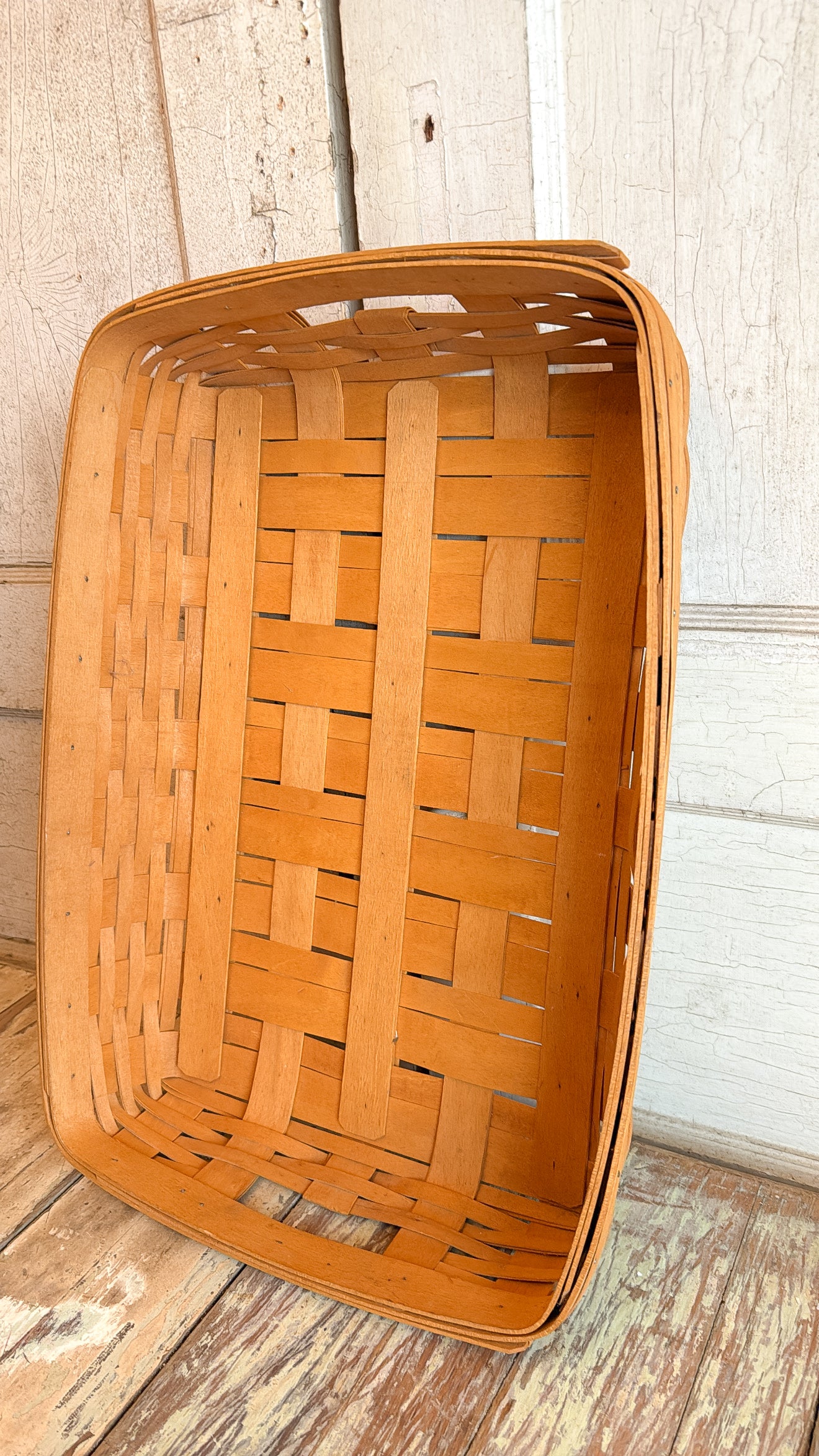 Longaberger Serving Basket w/ Handle Opening