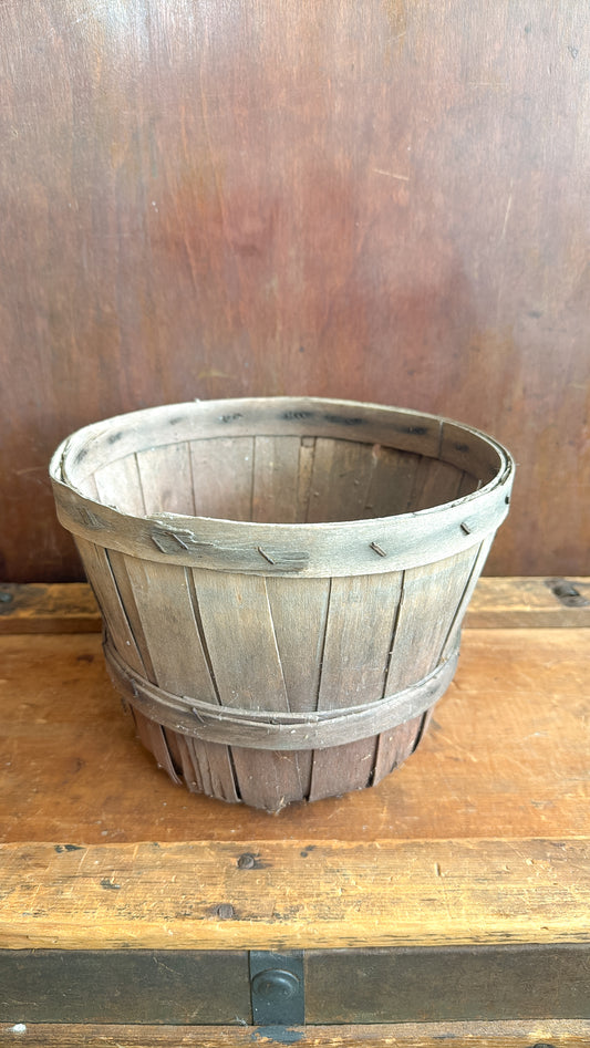 Vintage Small Apple Basket